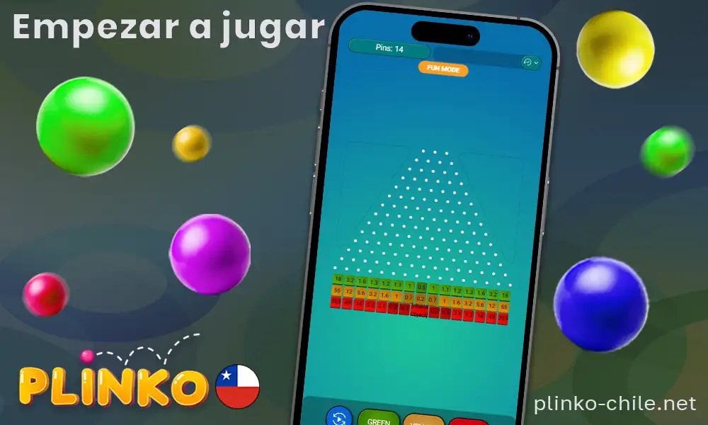 Empieza a jugar a Plinko ahora